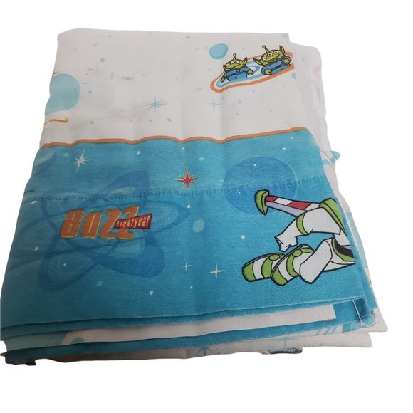 Buzz Lightyear Full Size Flat Sheet Crafting Toy Story - Picture 1 of 4